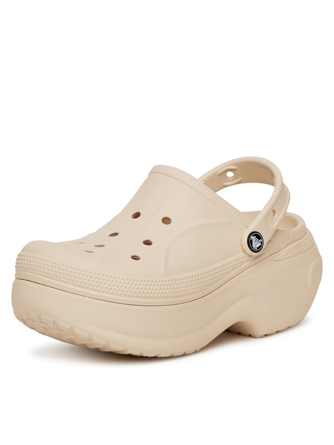 Crocs Şlapi Crocs BELLA CLOG 210062-11S Bej