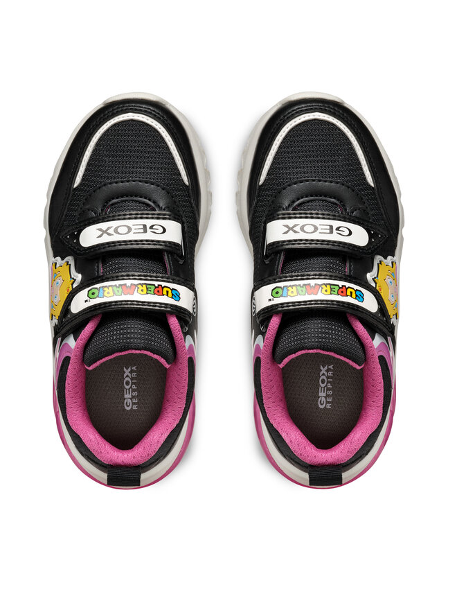 Geox Tenisice Geox J Ciberdron Girl J46LPA 054FU C0922 D Crna
