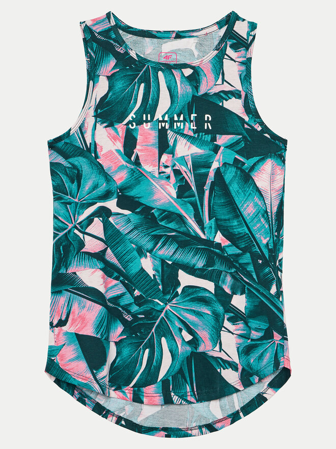 4F 4F Felső 4FJSS23TTSHF394 Színes Regular Fit