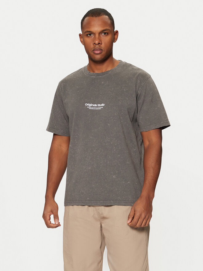 Jack&Jones Jack&Jones T-Shirt Vesterbro 12256715 Grau Relaxed Fit