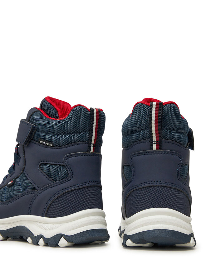 Tommy Hilfiger Зимни обувки Tommy Hilfiger Fur Boot T1X5-33710-1492 S Тъмносин