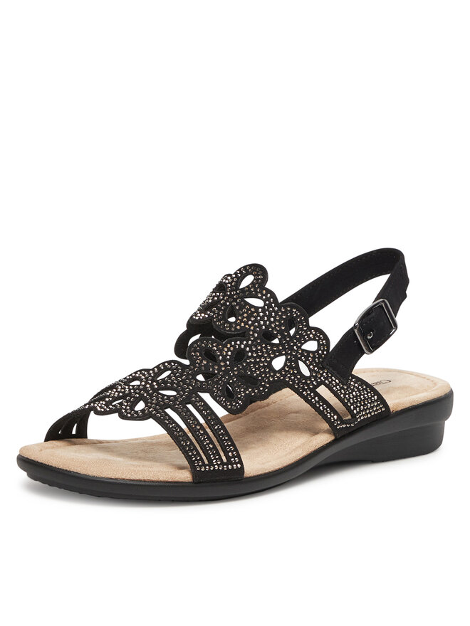 Clara Barson Sandalen Clara Barson WSXD015-06 Schwarz