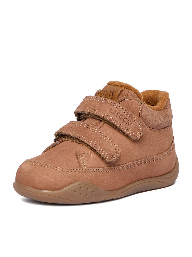 Lasocki Kids Botines planos Lasocki Kids CEO-CI12-GOLD-01(II)CH Marrón