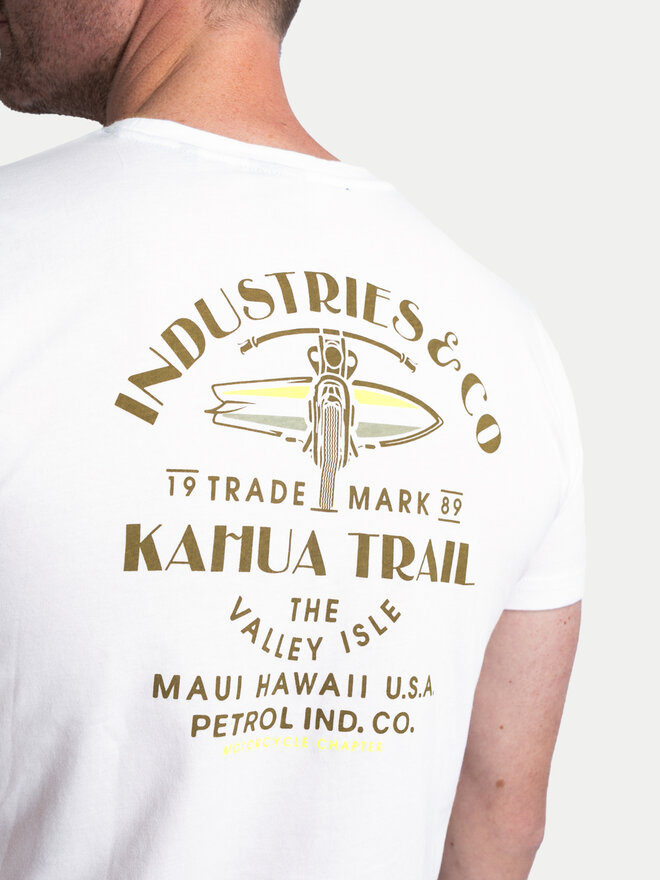 Petrol Industries Petrol Industries T-Shirt M-1040-TSR603 Λευκό Regular Fit