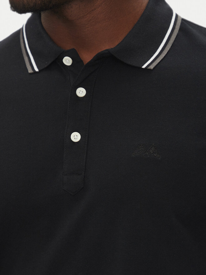 Lindbergh Lindbergh Polo 30-404010 Crna Relaxed Fit