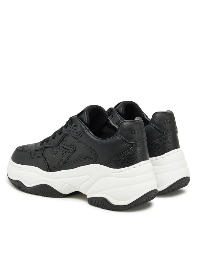 Guess Sneakersy Guess FLPHAP FAL12 Czarny