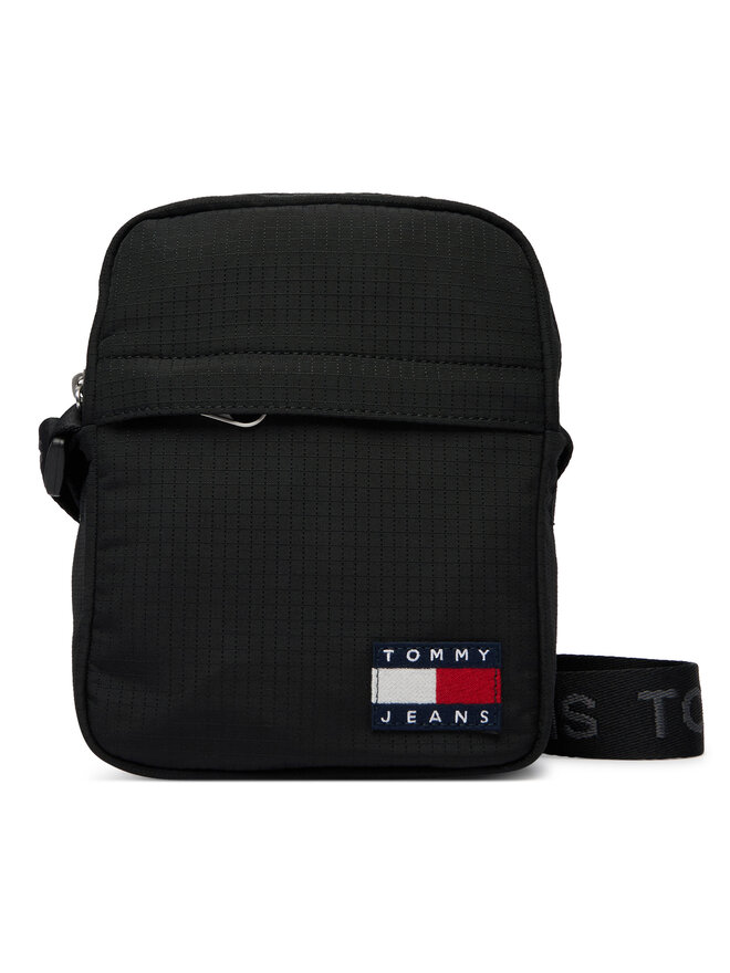 Tommy Jeans Umhängetasche Tommy Jeans Tjm Ess Daily Ripstop Reporter AM0AM14211 Schwarz