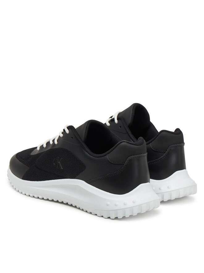 Calvin Klein Jeans Sneakers Calvin Klein Jeans Eva Runner Low Mesh Mix YM0YM01185 Negru
