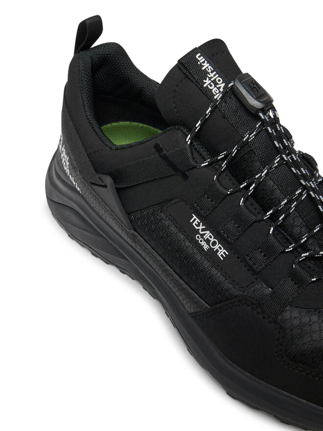 Jack Wolfskin Trekkingschuhe Jack Wolfskin Dromoventure Athletic Texapore Low M A63297 Schwarz