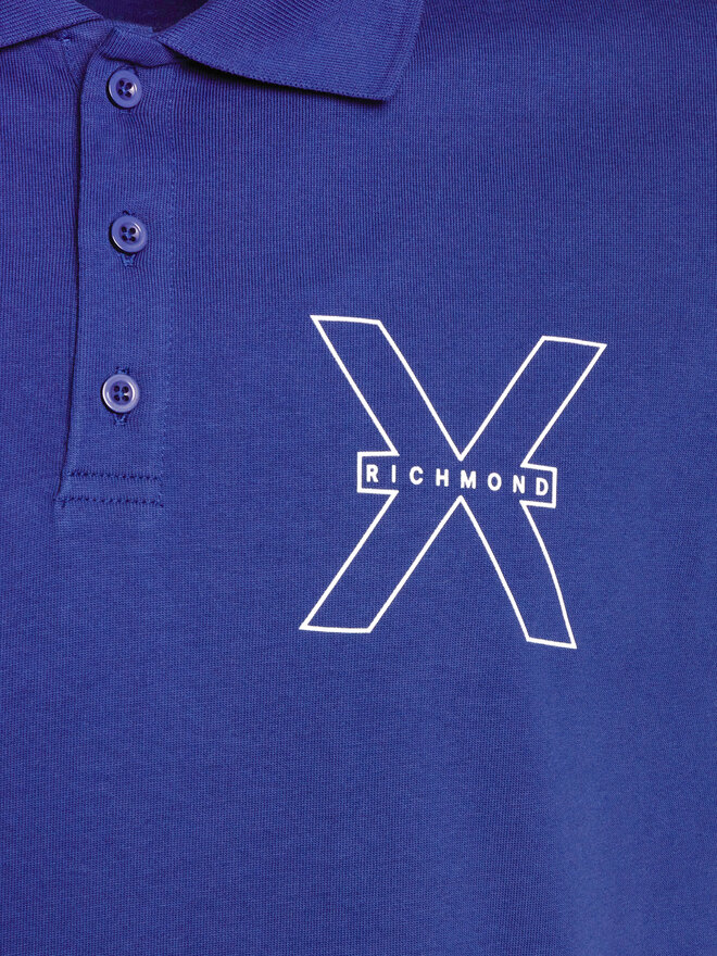 Richmond X Richmond X Polo Lisi UMP24207PO Tamnoplava Regular Fit