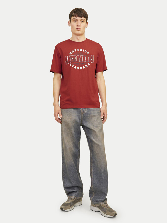 Jack&Jones Jack&Jones Marškinėliai Logo 12254862 Raudona Standard Fit