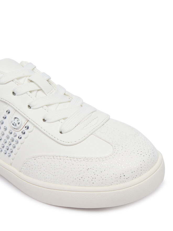 MICHAEL Michael Kors Снікерcи MICHAEL Michael Kors Jem Scotty Charm MK04163102 Білий