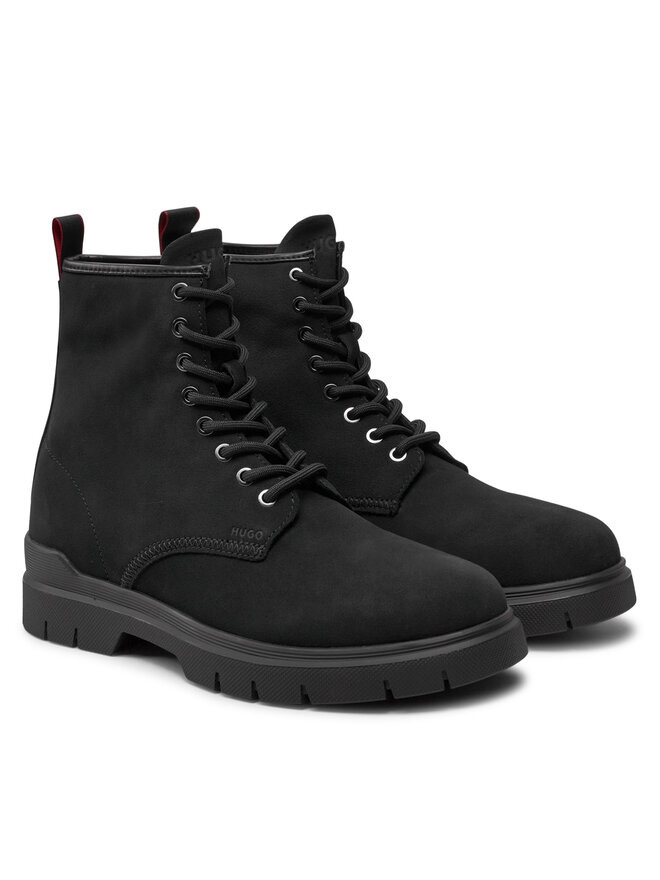 HUGO Botines planos Hugo Ryan 50522981 Negro