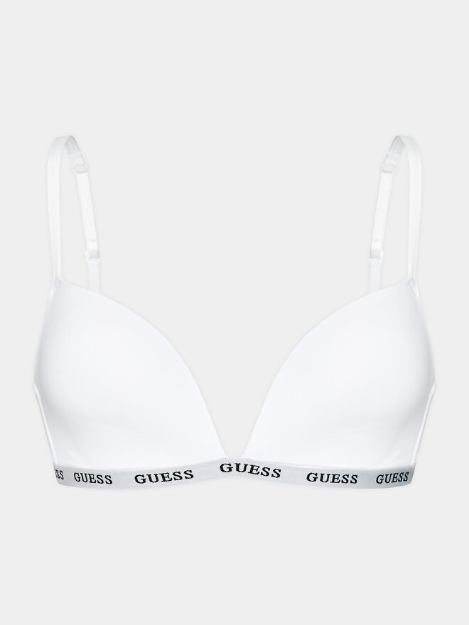 Guess Guess Σουτιέν χωρίς μπανέλα O3YC02 KBS50 Λευκό