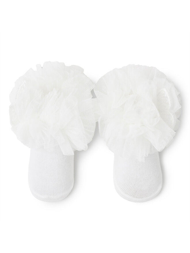 Mayoral Calzini lunghi da bambini Mayoral 9710 Bianco