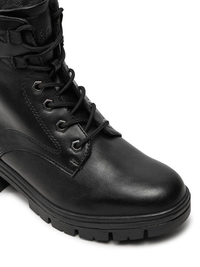 Jana Schnürstiefeletten Jana 8-26279-43 Schwarz