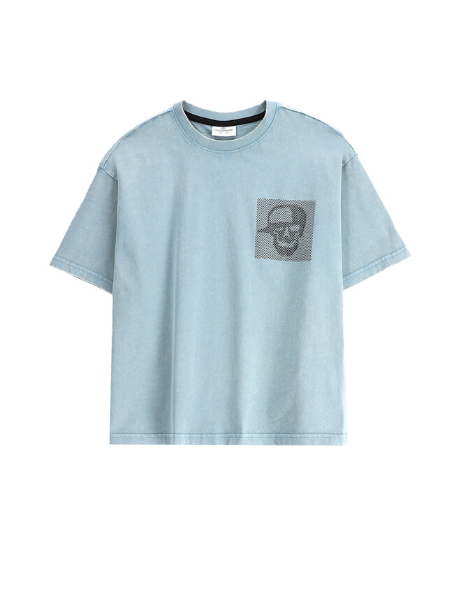 Coccodrillo Coccodrillo Camiseta WC5143205SBJ Azul Regular Fit