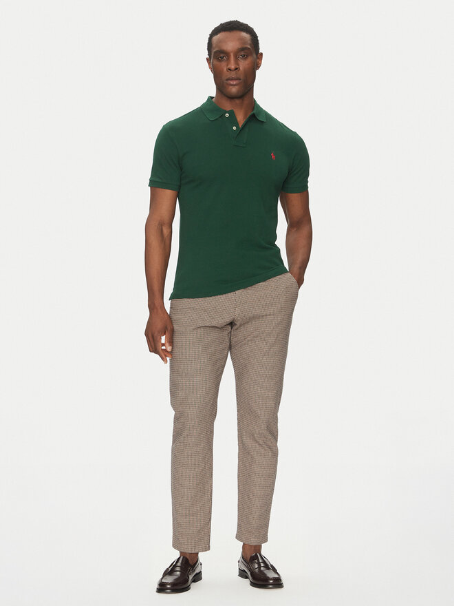 Polo Ralph Lauren Polo Ralph Lauren Поло Core Replen 710795080 Зелений Slim Fit