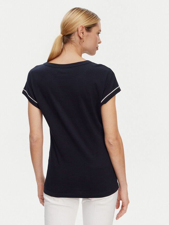 Luisa Spagnoli Luisa Spagnoli Camiseta Brescello 542123 Negro Regular Fit