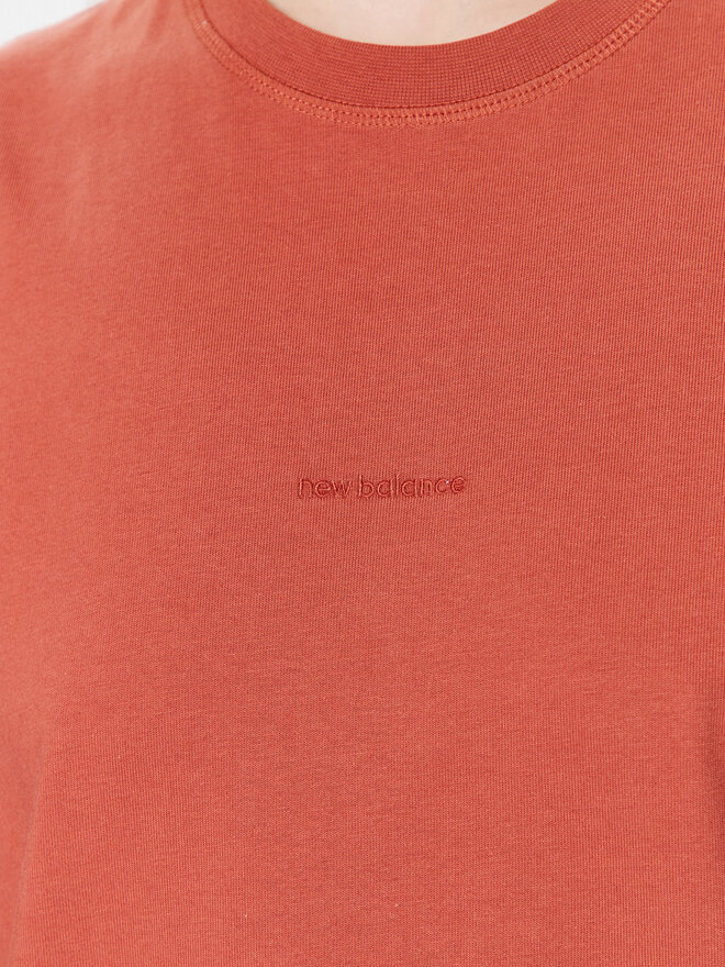 New Balance New Balance T-shirt Athletics Nature WT23556 Smeđa Relaxed Fit