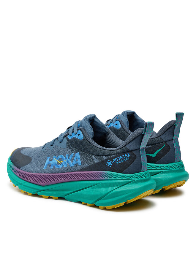 Hoka Buty do biegania Hoka Challenger 7 GTX GORE-TEX 1134502 Niebieski