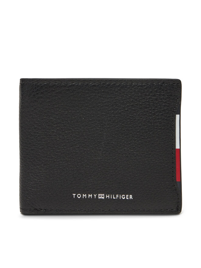 Tommy Hilfiger Herren Geldbörse Tommy Hilfiger Central Mini Cc Wallet AM0AM13513 Schwarz