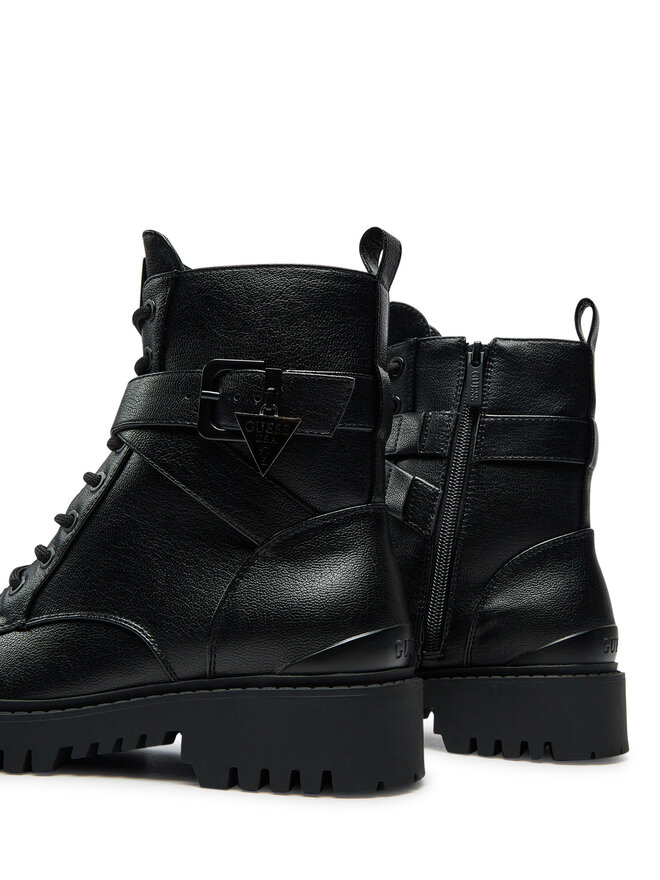 Guess Trapery Guess Olsy FLFOLS ELE10 Czarny