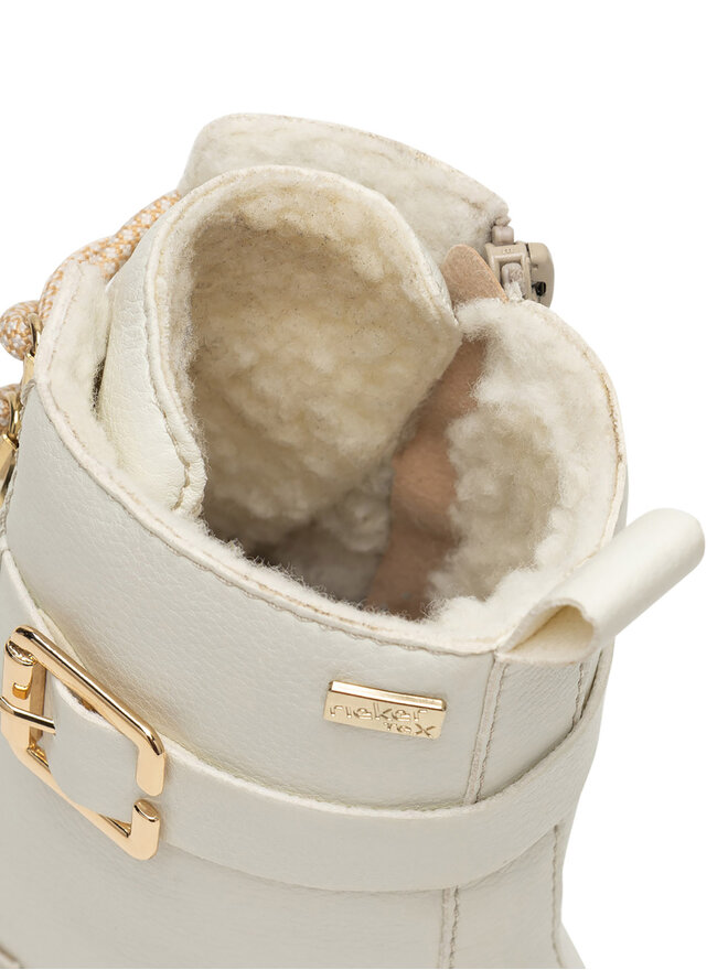 Rieker Stiefeletten Rieker Y9126-80 Écru