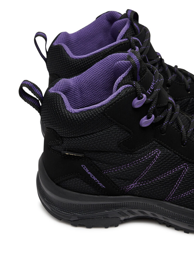 Treksta Pārgājienu apavi Treksta Grimsta Gtx Mid W GORE-TEX 224011061-870 Melns