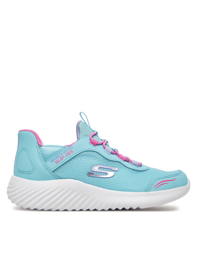 Skechers Sneakersy Skechers Bounder-Simple Cute 303585L/TURQ Tyrkysová