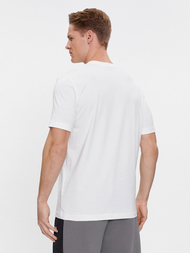 BOSS BOSS Camiseta 50506373 Blanco Regular Fit