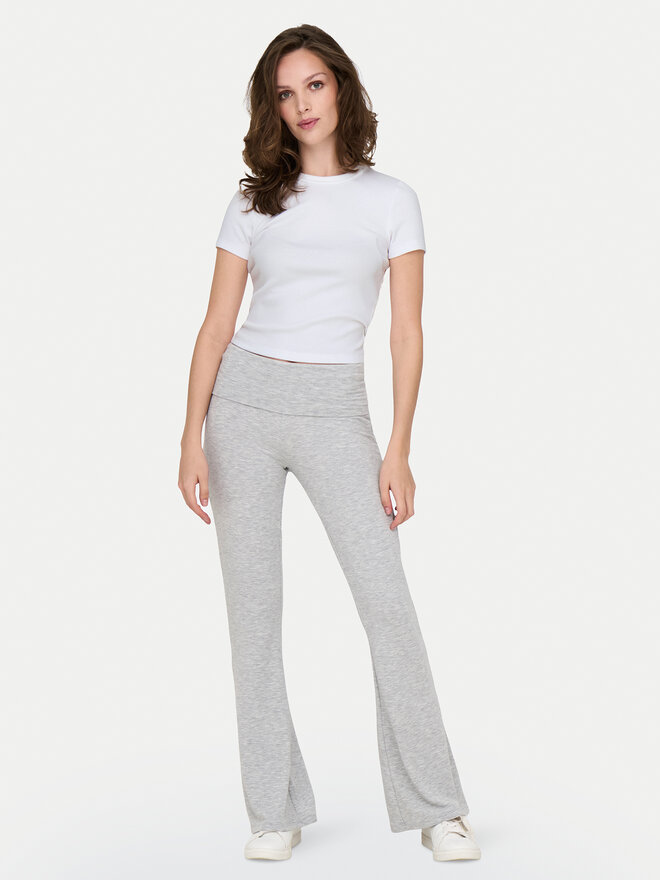 ONLY ONLY Футболка Val 15339774 Білий Slim Fit