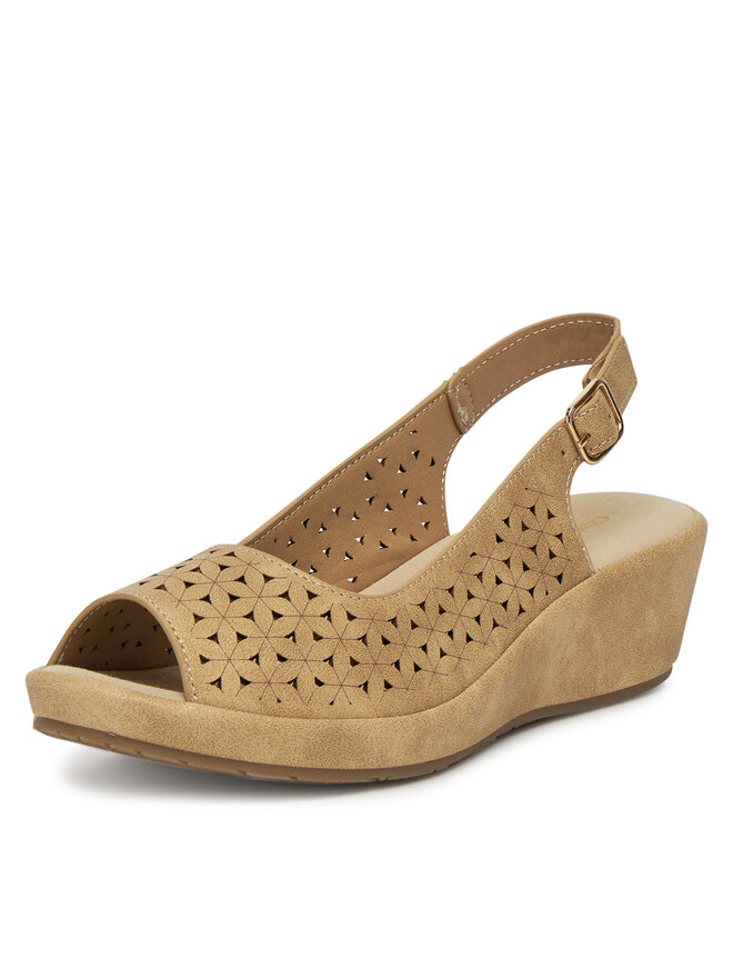 Clara Barson Sandały Clara Barson WFA3906-1 Beżowy