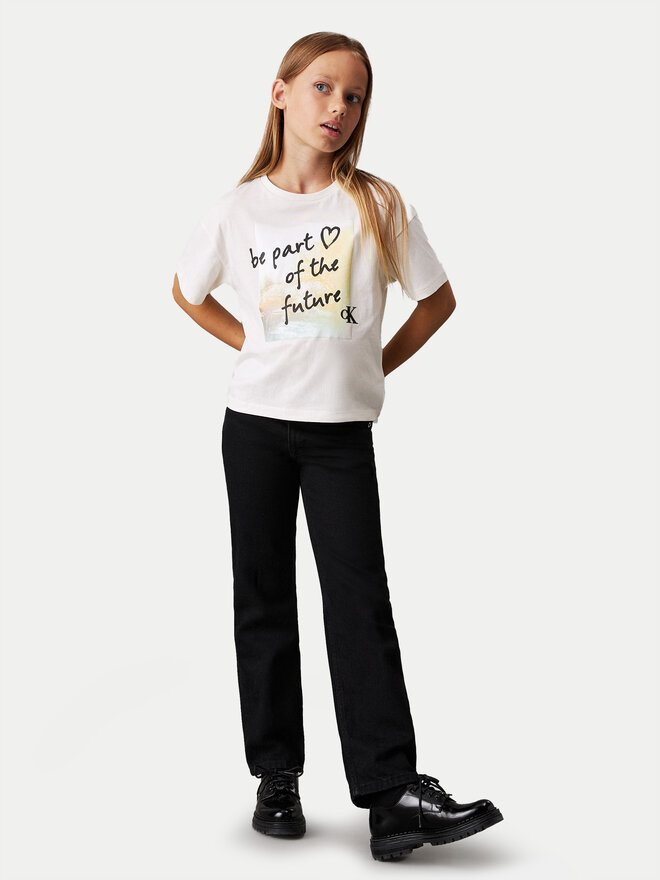 Calvin Klein Jeans Calvin Klein Jeans T-Shirt City Graphic IG0IG02812 Écru Regular Fit