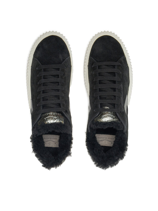 Voile Blanche Sneakersy Voile Blanche Lipari Fur 0012017113.09.0A01 Čierna