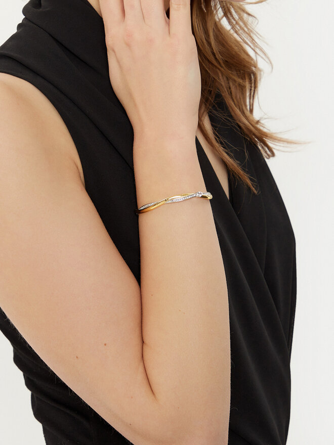 Guess Bransoletka Guess JUBB05 069JW Złoty