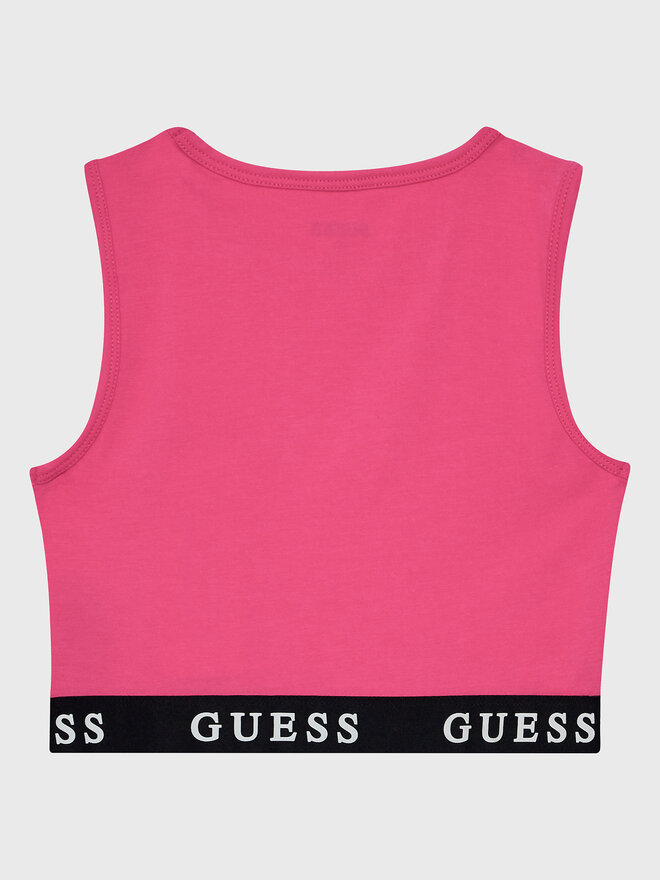 Guess Guess Felső J2YI34 KABR0 Rózsaszín Slim Fit
