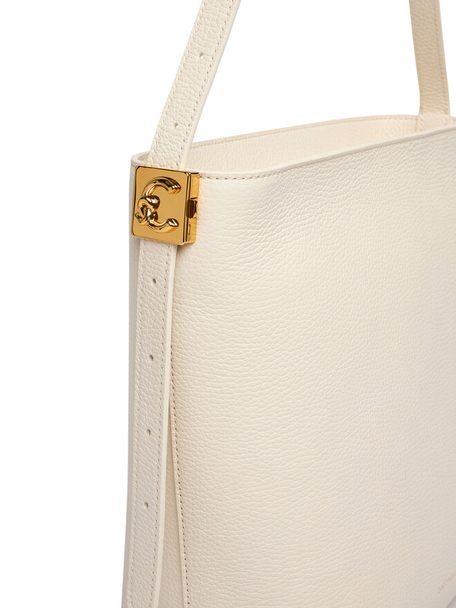 Coccinelle Handtasche Coccinelle U4K Coccinelle C-Me Lock E1 U4K 13 02 01 Écru