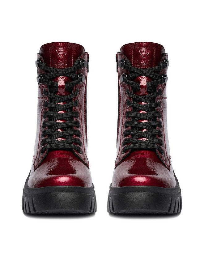 Rieker Schnürschuhe Rieker CEO-W1870-35 Dunkelrot