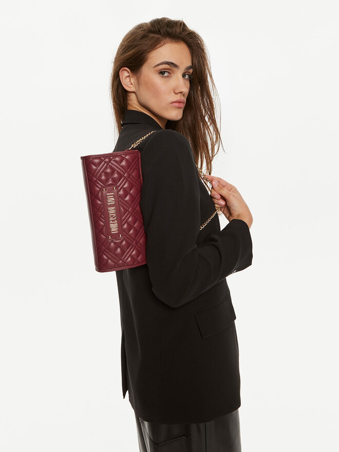 LOVE MOSCHINO Kabelka LOVE MOSCHINO JC4011PP1LLA0552 Bordó