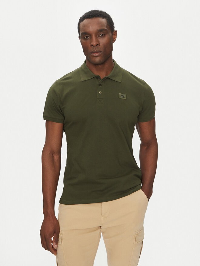 Alpha Industries Alpha Industries Poloshirt X-Fit 136600 Grün Regular Fit