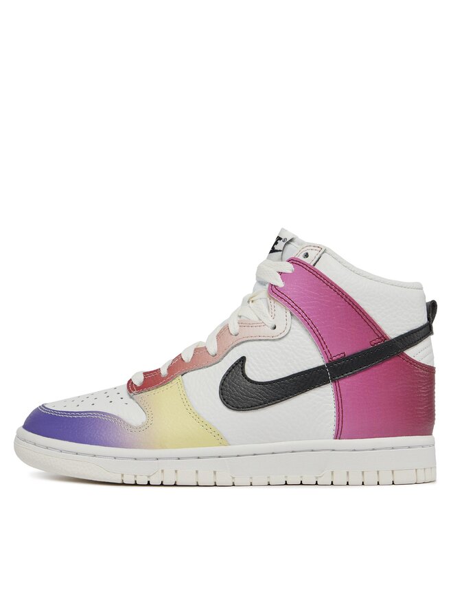 Nike Sneakersy Nike Dunk High FD0802 100 Biela