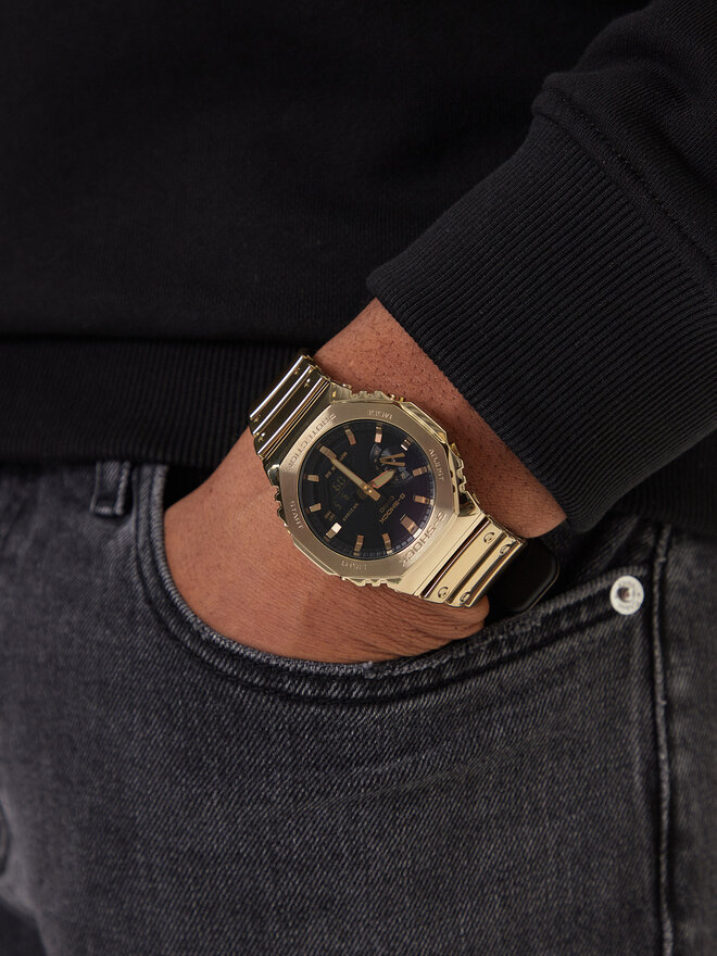 G-Shock Uhr G-Shock GM-2100YMG-9AER Goldfarben