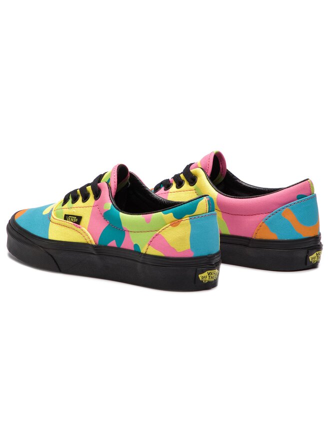 Vans era multi neon camo cheap