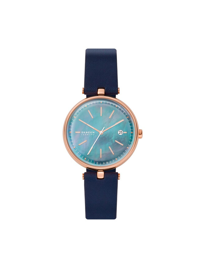 Skagen Zegarek Skagen Karolina SKW2981 Granatowy