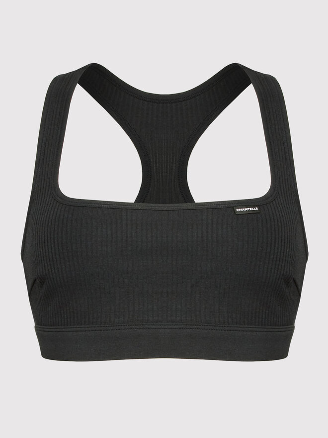 Chantelle Chantelle Σουτιέν τοπ Cotton Comfort C15P10 Μαύρο