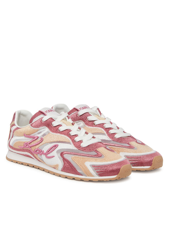 KARL LAGERFELD Sneakersy KARL LAGERFELD Venus KL65925 Růžová