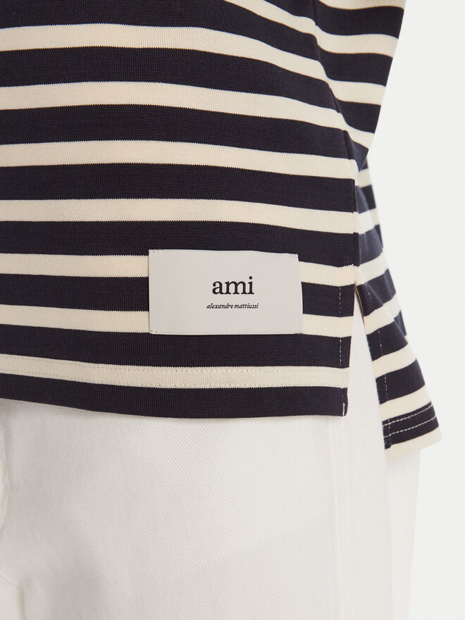AMI PARIS AMI PARIS Футболка UTS056.JE0121 Cиній Relaxed Fit