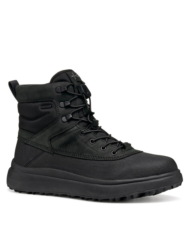 Geox Trekkingschuhe Geox U Granito + Grip B A U56FZD 04550 C9999 Schwarz