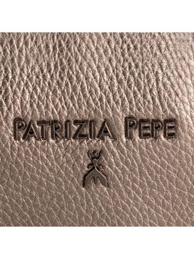 Patrizia Pepe Ročna torba Patrizia Pepe 2V8986/A4U8-F1YL Zlata